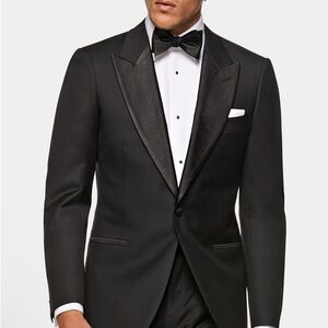 Suitsupply Black Tuxedo with Peak Lapels